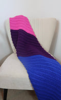 Bi-Sexual Pride Flag inspired Blanket