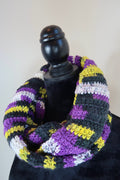 Handmade Infinity Scarf, Can Double as a Headcover