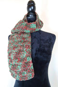 Hand Crochet Holiday Scarf
