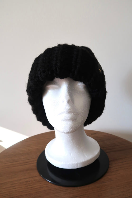 Black Wool Hat