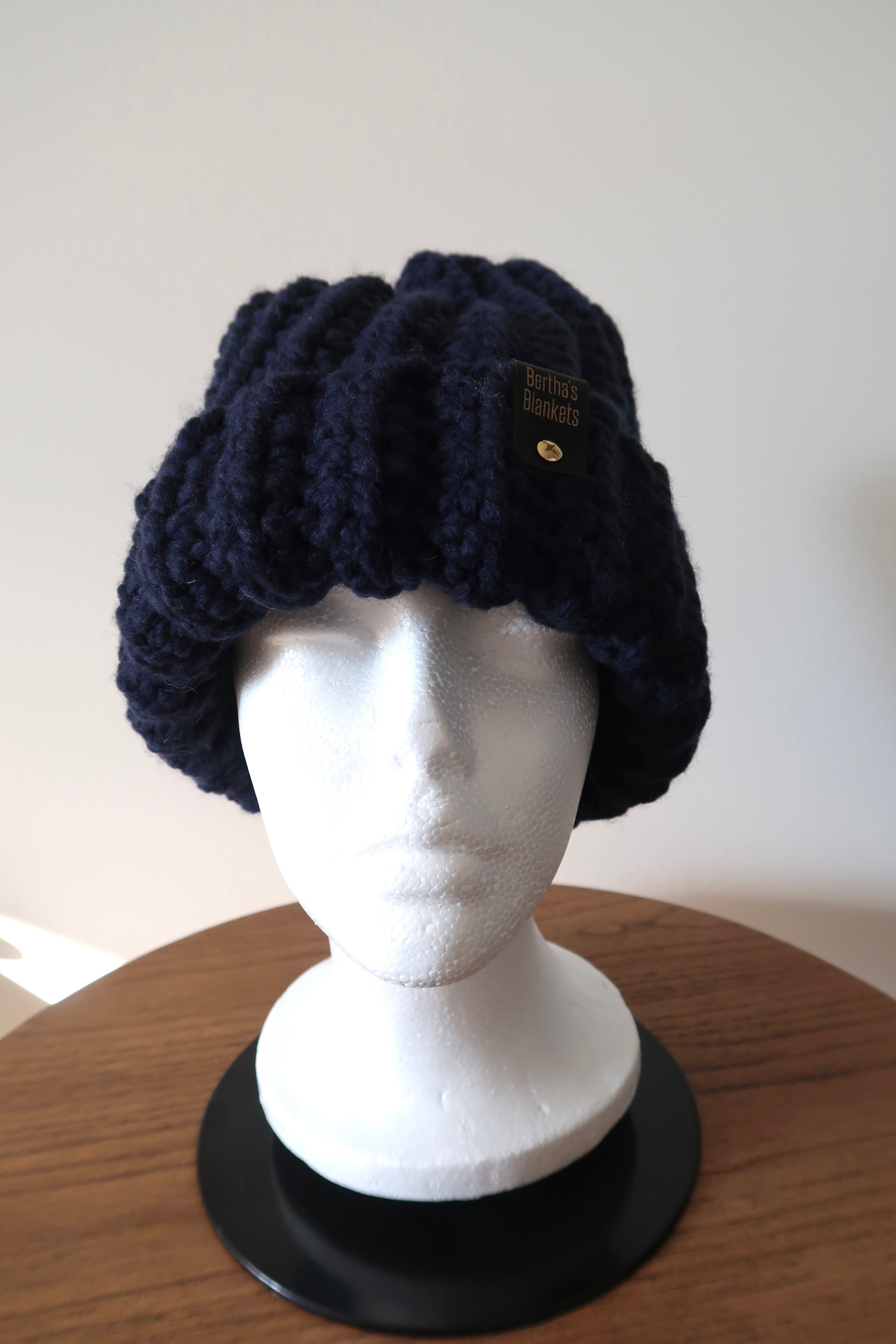 Black Wool Hat