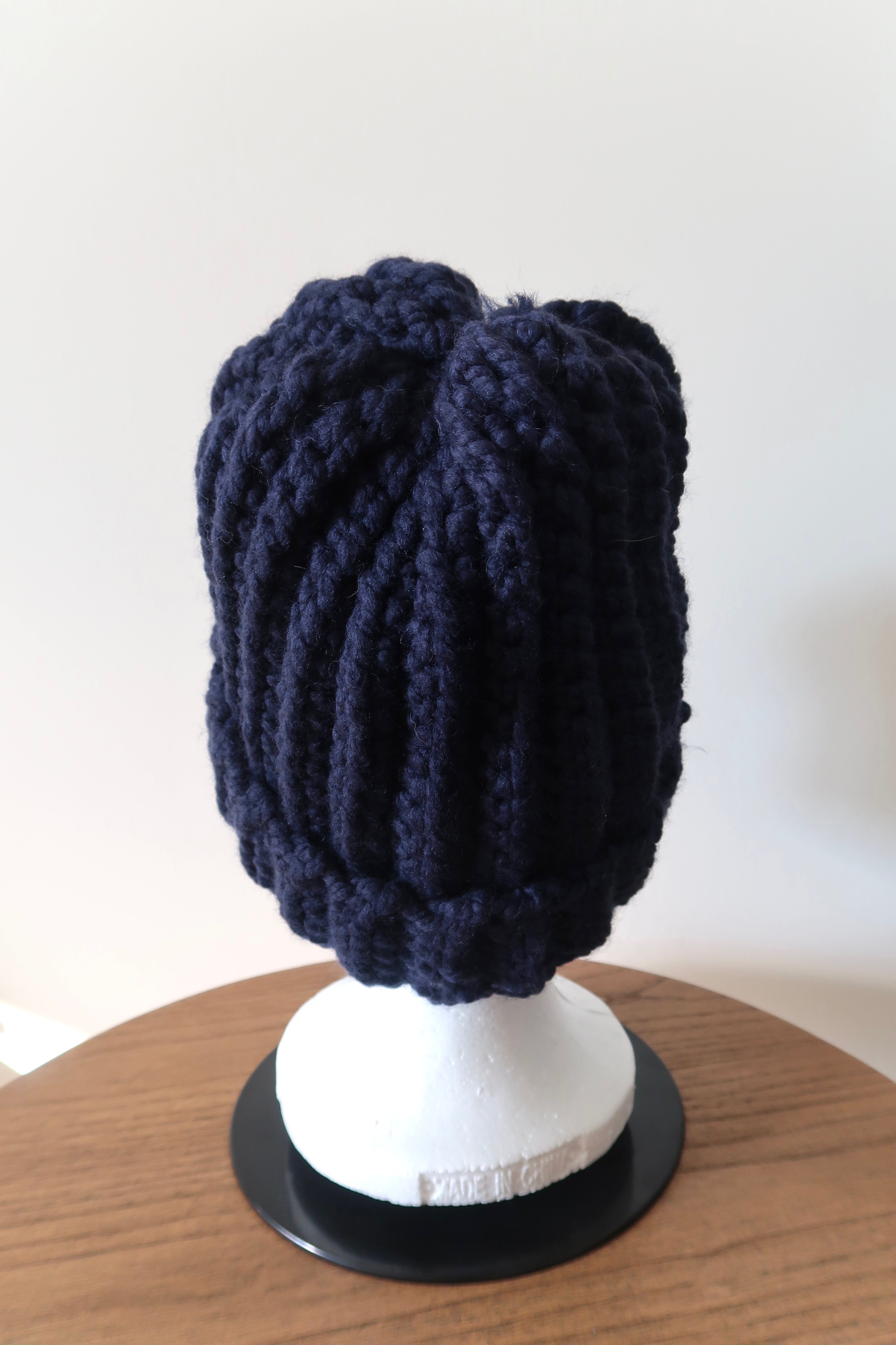 Black Wool Hat